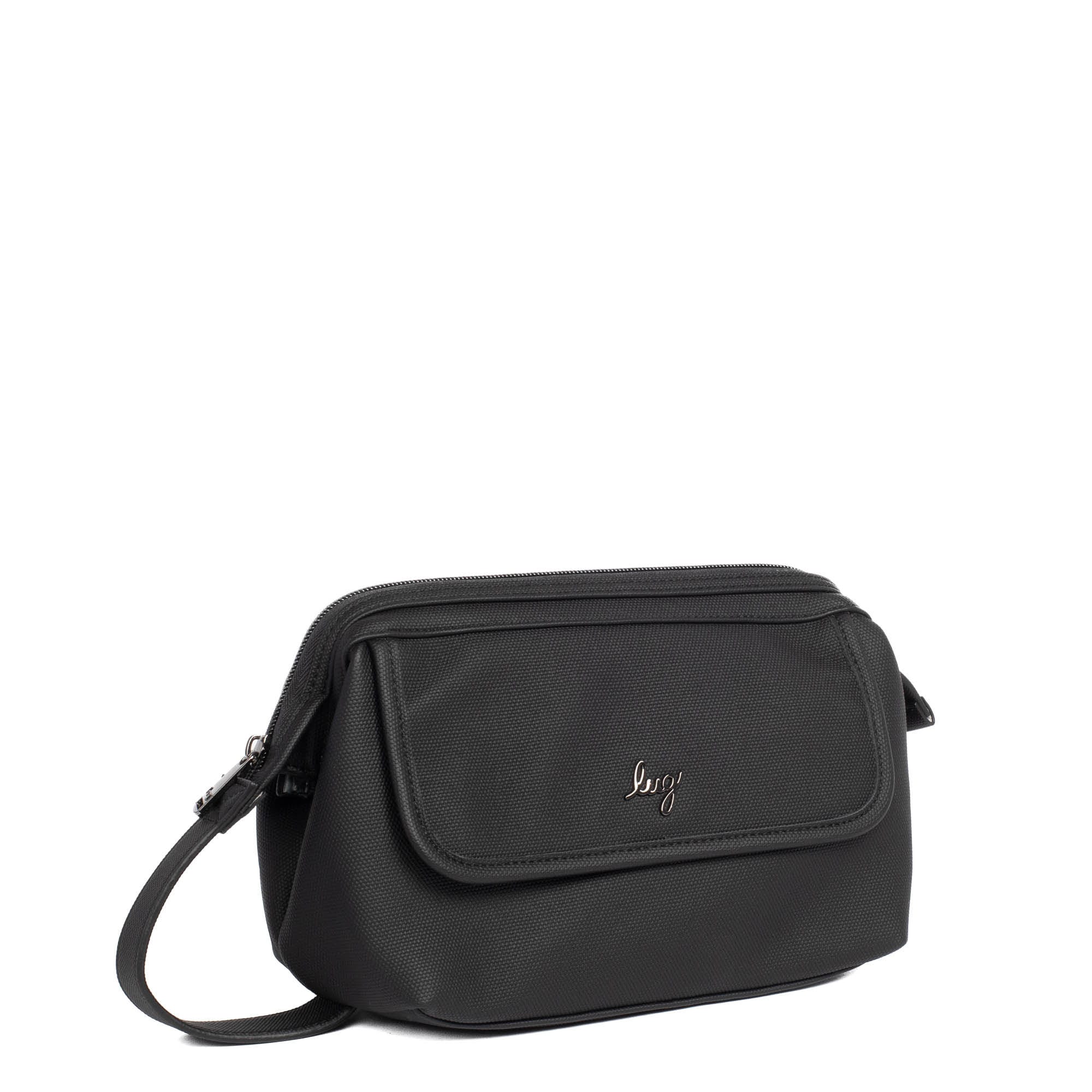 Via Matte Luxe VL Toiletry Case - BLACK - ViaMatteLuxeVL_Black_02